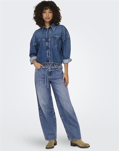 Gianna MW Straight Denim Jeans - Only